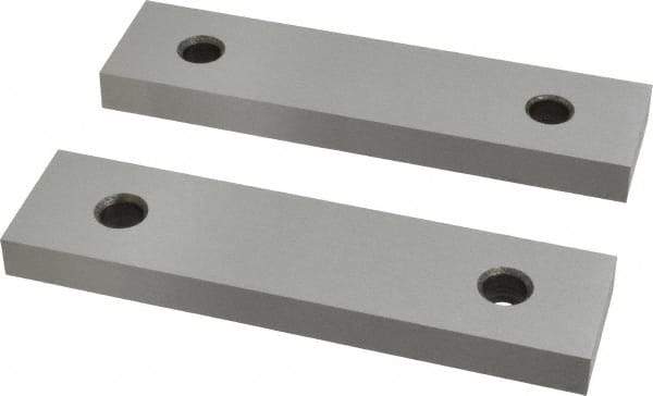 SPI - 6" Long x 1-1/2" High x 1/2" Thick, Steel Parallel - 0.0003" & 0.002" Parallelism, Sold as Matched Pair - USA Tool & Supply