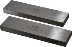 SPI - 6" Long x 1-5/8" High x 1/2" Thick, Steel Parallel - 0.0003" & 0.002" Parallelism, Sold as Matched Pair - USA Tool & Supply