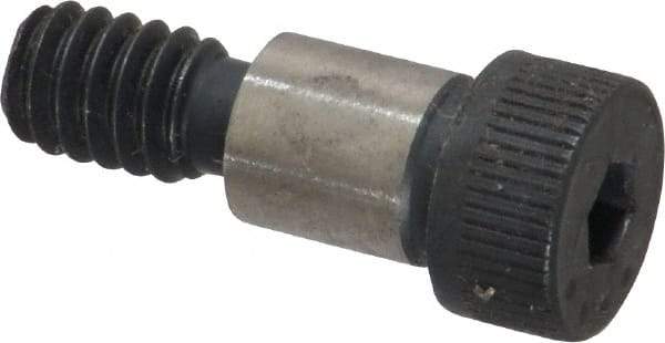 Made in USA - 5/16" Shoulder Diam x 3/8" Shoulder Length, 1/4-20 UNC, Hex Socket Shoulder Screw - 8 Alloy Steel, 0.419 to 0.438" Head Diam - USA Tool & Supply