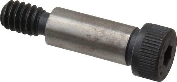 Made in USA - 5/16" Shoulder Diam x 3/4" Shoulder Length, 1/4-20 UNC, Hex Socket Shoulder Screw - 8 Alloy Steel, 0.419 to 0.438" Head Diam - USA Tool & Supply