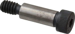 Made in USA - 5/16" Shoulder Diam x 3/4" Shoulder Length, 1/4-20 UNC, Hex Socket Shoulder Screw - 8 Alloy Steel, 0.419 to 0.438" Head Diam - USA Tool & Supply