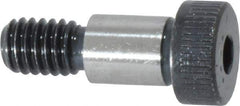 Made in USA - 3/8" Shoulder Diam x 1/2" Shoulder Length, 5/16-18 UNC, Hex Socket Shoulder Screw - 8 Alloy Steel, 0.543 to 0.562" Head Diam - USA Tool & Supply