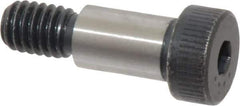 Made in USA - 3/8" Shoulder Diam x 5/8" Shoulder Length, 5/16-18 UNC, Hex Socket Shoulder Screw - 8 Alloy Steel, 0.543 to 0.562" Head Diam - USA Tool & Supply