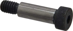 Made in USA - 3/8" Shoulder Diam x 1" Shoulder Length, 5/16-18 UNC, Hex Socket Shoulder Screw - 8 Alloy Steel, 0.543 to 0.562" Head Diam - USA Tool & Supply