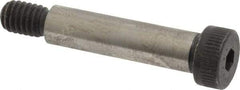 Made in USA - 3/8" Shoulder Diam x 1-1/2" Shoulder Length, 5/16-18 UNC, Hex Socket Shoulder Screw - 8 Alloy Steel, 0.543 to 0.562" Head Diam - USA Tool & Supply