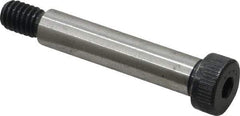 Made in USA - 3/8" Shoulder Diam x 1-3/4" Shoulder Length, 5/16-18 UNC, Hex Socket Shoulder Screw - 8 Alloy Steel, 0.543 to 0.562" Head Diam - USA Tool & Supply