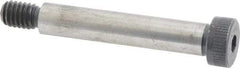 Made in USA - 3/8" Shoulder Diam x 2" Shoulder Length, 5/16-18 UNC, Hex Socket Shoulder Screw - 8 Alloy Steel, 0.543 to 0.562" Head Diam - USA Tool & Supply