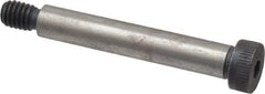 Made in USA - 3/8" Shoulder Diam x 2-1/4" Shoulder Length, 5/16-18 UNC, Hex Socket Shoulder Screw - 8 Alloy Steel, 0.543 to 0.562" Head Diam - USA Tool & Supply
