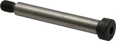 Made in USA - 3/8" Shoulder Diam x 2-1/2" Shoulder Length, 5/16-18 UNC, Hex Socket Shoulder Screw - 8 Alloy Steel, 0.543 to 0.562" Head Diam - USA Tool & Supply