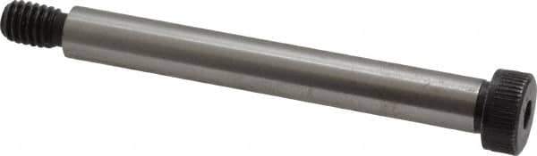Made in USA - 3/8" Shoulder Diam x 3" Shoulder Length, 5/16-18 UNC, Hex Socket Shoulder Screw - 8 Alloy Steel, 0.543 to 0.562" Head Diam - USA Tool & Supply