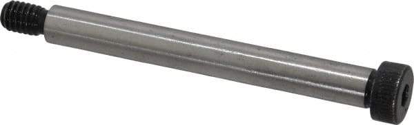 Made in USA - 3/8" Shoulder Diam x 3-1/4" Shoulder Length, 5/16-18 UNC, Hex Socket Shoulder Screw - 8 Alloy Steel, 0.543 to 0.562" Head Diam - USA Tool & Supply