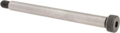 Made in USA - 3/8" Shoulder Diam x 4" Shoulder Length, 5/16-18 UNC, Hex Socket Shoulder Screw - 8 Alloy Steel, 0.543 to 0.562" Head Diam - USA Tool & Supply