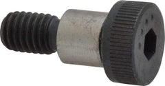 Made in USA - 1/2" Shoulder Diam x 1/2" Shoulder Length, 3/8-16 UNC, Hex Socket Shoulder Screw - 8 Alloy Steel, 0.729 to 3/4" Head Diam - USA Tool & Supply