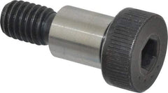 Made in USA - 1/2" Shoulder Diam x 5/8" Shoulder Length, 3/8-16 UNC, Hex Socket Shoulder Screw - 8 Alloy Steel, 0.729 to 3/4" Head Diam - USA Tool & Supply