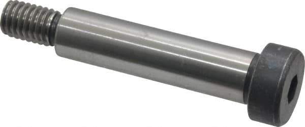 Made in USA - 1/2" Shoulder Diam x 2" Shoulder Length, 3/8-16 UNC, Hex Socket Shoulder Screw - 8 Alloy Steel, 0.729 to 3/4" Head Diam - USA Tool & Supply