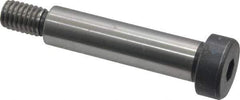 Made in USA - 1/2" Shoulder Diam x 2" Shoulder Length, 3/8-16 UNC, Hex Socket Shoulder Screw - 8 Alloy Steel, 0.729 to 3/4" Head Diam - USA Tool & Supply