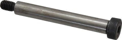 Made in USA - 1/2" Shoulder Diam x 3-1/2" Shoulder Length, 3/8-16 UNC, Hex Socket Shoulder Screw - 8 Alloy Steel, 0.729 to 3/4" Head Diam - USA Tool & Supply