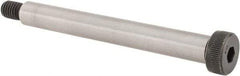 Made in USA - 1/2" Shoulder Diam x 4-1/4" Shoulder Length, 3/8-16 UNC, Hex Socket Shoulder Screw - 8 Alloy Steel, 0.729 to 3/4" Head Diam - USA Tool & Supply