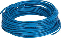 Parker - 3/32" ID x 5/32" OD, 1/32" Wall Thickness, 100' Long, Polyurethane Tube - Blue, 210 Max psi, Shore A 98 Hardness, -40 to 180°F - USA Tool & Supply