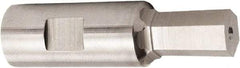 Hassay-Savage - 5/8" Hexagon Rotary Broach - 3/4" Depth of Cut, 1/2" Shank - USA Tool & Supply