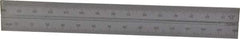 SPI - 6 Inch Long Blade, English and Metric Graduation Combination Square Blade - Baked Enamel Coated, 1/64 and 1/32 Inch Graduation, 0.5 and 1mm Graduation - USA Tool & Supply