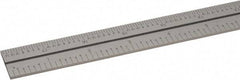 SPI - 18 Inch Long Blade, 4R Graduation Combination Square Blade - Baked Enamel Coated, 1/64, 1/32 1/16 and 1/8 Inch Graduation - USA Tool & Supply