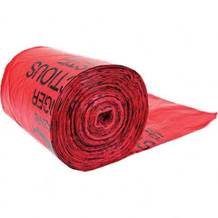 Justrite - Hazardous Waste Bags Type: Hazardous Waste Bag Capacity (Gal.): 10 - USA Tool & Supply