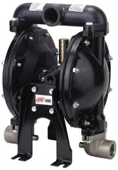 ARO/Ingersoll-Rand - 1" NPT, Metallic, Air Operated Diaphragm Pump - Nitrile Diaphragm, Aluminum Housing - USA Tool & Supply