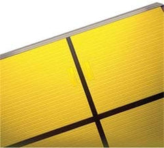 Switchmats; Type: Perimeter Guarding Switchmat; Length (Inch): 60; Width (Inch): 24; Activation Pressure (Lb.): 10-15; Color: Yellow; Thickness (Decimal Inch): 0.3750; Maximum Load Capacity (psi): 3000; Material: Vinyl; Voltage: 24.00; Number of Lead Wire