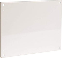 Cooper B-Line - 16-7/8" OAW x 20-7/8" OAH Powder Coat Finish Electrical Enclosure Flanged Panel - 24" x 20" Box, 12 Gauge Steel, Use with 20246-12/20248-12/242010-12/242012-12/242016-12/24206-12/24208-12 - USA Tool & Supply