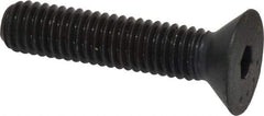 Made in USA - 3/8-16 UNC Hex Socket Drive, 82° Flat Screw - Alloy Steel, Black Oxide Finish, Fully Threaded, 1-3/4" OAL - USA Tool & Supply