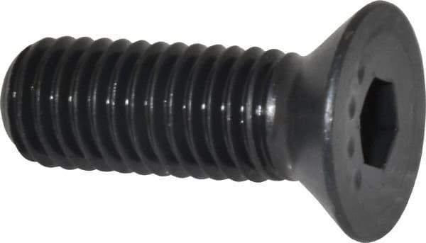 Made in USA - 1/2-13 UNC Hex Socket Drive, 82° Flat Screw - Alloy Steel, Black Oxide Finish, Fully Threaded, 1-1/2" OAL - USA Tool & Supply