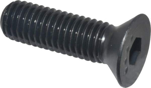 Made in USA - 1/2-13 UNC Hex Socket Drive, 82° Flat Screw - Alloy Steel, Black Oxide Finish, Fully Threaded, 1-3/4" OAL - USA Tool & Supply