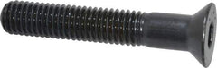 Made in USA - 1/2-13 UNC Hex Socket Drive, 82° Flat Screw - Alloy Steel, Black Oxide Finish, Partially Threaded, 3" OAL - USA Tool & Supply