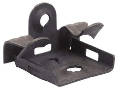 Cooper B-Line - 3/4" Max Flange Thickness, 1/4" Rod Flange Beam Clamp - 100 Lb Capacity, Spring Steel - USA Tool & Supply