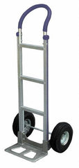 Vestil - 500 Lb Capacity 49" OAH Hand Truck - Loop Handle, Aluminum - USA Tool & Supply