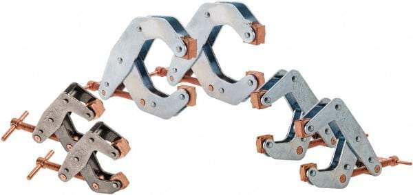 Kant Twist - 6 Piece C-Clamp Set - Includes C-Clamps - USA Tool & Supply