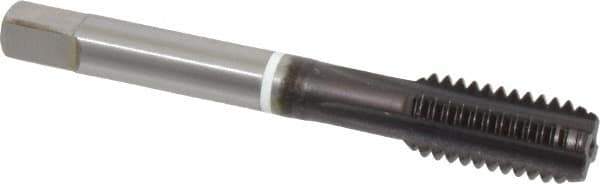 Guhring - 7/16-14 UNC 2B 4 Flute FIREX Finish Cobalt Straight Flute Machine Tap - Modified Bottoming, Right Hand Thread, 3-5/32" OAL, Oversize - USA Tool & Supply