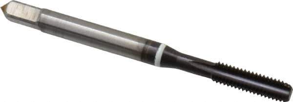 Guhring - #10-32 UNF 2B 4 Flute FIREX Finish Cobalt Straight Flute Machine Tap - Modified Bottoming, Right Hand Thread, 2-3/8" OAL, Oversize - Exact Industrial Supply