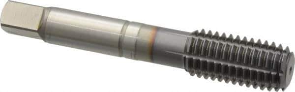 Guhring - 5/8-11 UNC 2BX H11/H12 Thread Limit Modified Bottoming Thread Forming Tap - Cobalt, TiCN Finish, 3.811" OAL, 0.945" Thread Length, Right Hand Thread, Series 3943 - USA Tool & Supply