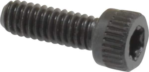 Camcar - #5-40 UNC Torx Plus Drive, Socket Cap Screw - Alloy Steel, Black Oxide Finish, Fully Threaded, 3/8" Length Under Head - USA Tool & Supply