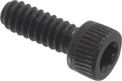 Camcar - #6-32 UNC Torx Plus Drive, Socket Cap Screw - Alloy Steel, Black Oxide Finish, Fully Threaded, 3/8" Length Under Head - USA Tool & Supply