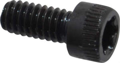 Camcar - #8-32 UNC Torx Plus Drive, Socket Cap Screw - Alloy Steel, Black Oxide Finish, Fully Threaded, 3/8" Length Under Head - USA Tool & Supply