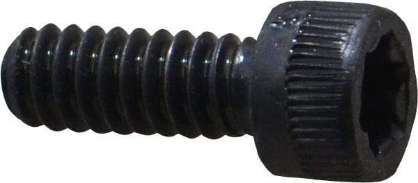 Camcar - #10-24 UNC Torx Plus Drive, Socket Cap Screw - Alloy Steel, Black Oxide Finish, Fully Threaded, 1/2" Length Under Head - USA Tool & Supply