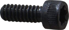 Camcar - #10-24 UNC Torx Plus Drive, Socket Cap Screw - Alloy Steel, Black Oxide Finish, Fully Threaded, 1/2" Length Under Head - USA Tool & Supply