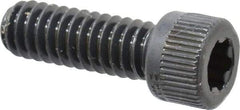 Camcar - 1/4-20 UNC Torx Plus Drive, Socket Cap Screw - Alloy Steel, Black Oxide Finish, Fully Threaded, 3/4" Length Under Head - USA Tool & Supply