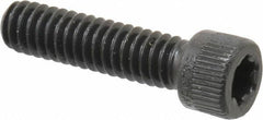 Camcar - 1/4-20 UNC Torx Plus Drive, Socket Cap Screw - Alloy Steel, Black Oxide Finish, Fully Threaded, 1" Length Under Head - USA Tool & Supply