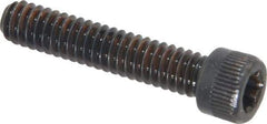 Camcar - 1/4-20 UNC Torx Plus Drive, Socket Cap Screw - Alloy Steel, Black Oxide Finish, Fully Threaded, 1-1/4" Length Under Head - USA Tool & Supply