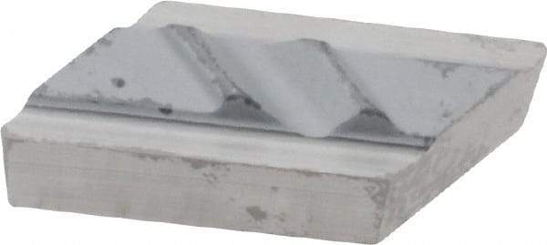Kennametal - NPR51, K68 Grade Carbide Profiling Insert - Uncoated, 55° Incl Angle, Parallelogram, 0.4567" Side Length, 1/8" Thick, 1/64" Corner Radius - USA Tool & Supply