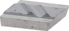 Kennametal - NPR51, K68 Grade Carbide Profiling Insert - Uncoated, 55° Incl Angle, Parallelogram, 0.4567" Side Length, 1/8" Thick, 1/64" Corner Radius - USA Tool & Supply